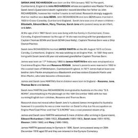 Harry Walker Family History