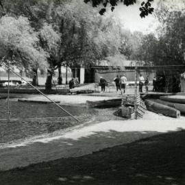 Canoe/Kayak athletes, Olympic Games, Lake Wendouree, Ballarat, ca December 1956