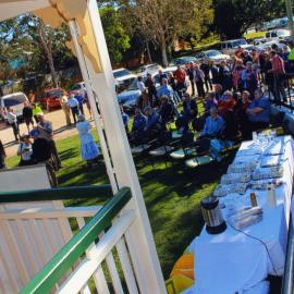Attendees, Official opening Tait-Duke Cottage, Earl Street, Tewantin, 7 June 2017