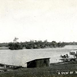 Tait's Jetty, Noosa River, Tewantin, 1886