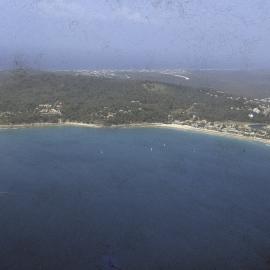 Aerial view, Laguna Bay and Noosa Heads, ca 1980s