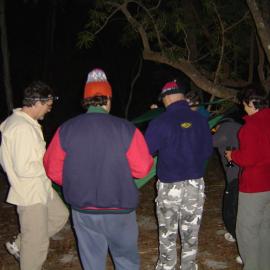 Campers, Noosa River, Campsite 3, Como, 5 June 2004