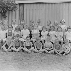 Class Photo, Grade Prep 2, Cooroy State School, Cooroy, 1946
