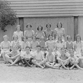 Class Photo, Grades 6 & 7, Cooroy State School, Cooroy, 1946