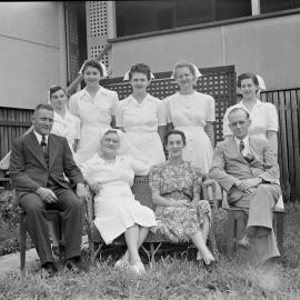 Staff, St Margaret's Hospital, Cooroy, 1947