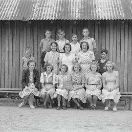 Class Photo, Grade 7, Cooroy State School, Cooroy, 1948