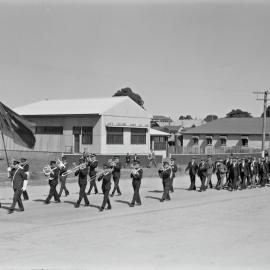 March, Anzac Day, Diamond Street, Cooroy, 25 April 1949