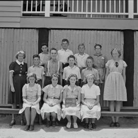 Class Photo, Grade 7, Cooroy State School, Cooroy, 1949