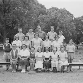 Class Photo, Grade 7, Cooroy State School, Cooroy, 1950