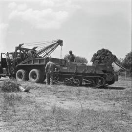 Mechanics, Citizen Military Force Training Camp, Cooroy Showgrounds, Cooroy, 1951
