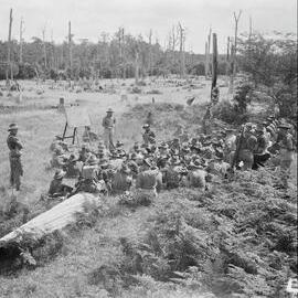 Field lecture, 42nd Battalion Training Camp, Cooroy, 1951