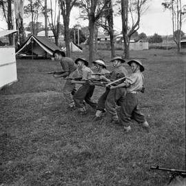 Citizen Military Force Training Camp, Cooroy Showgrounds, Cooroy, 1951