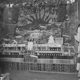 Cooroy West Produce Display, Cooroy Show, Cooroy Show Society Grounds, Mary River Road, Cooroy, 1951