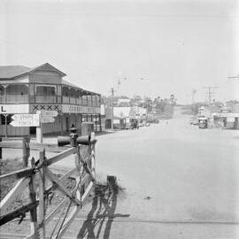 Cooroy Hotel, corner Elm Street and Diamond Street, Cooroy, ca 1950s