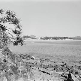 Main Beach view, Noosa Heads, 1955