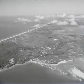 Aerial view, Noosa Main Beach, 1969