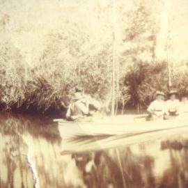 Boating party, Cooloothin Creek, Boreen Point