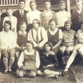 Class Photo, Grade 6, Kin Kin State School, Kin Kin, ca 1929