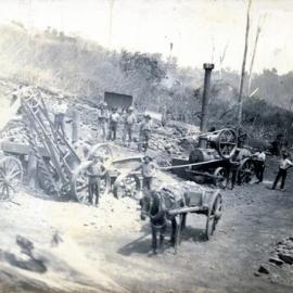 Construction Cooroy-Tewantin Range road (Gyndier Drive) 