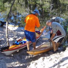 Campsite 4, Noosa River,  Great Sandy National Park, Cooloola, 19 July 2008