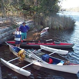 Departure preparations, Harry's Hut Como, October 2001