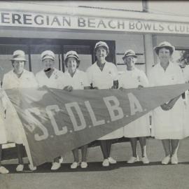 Peregian Beach Bowls Club players, Ladies, Blue Pennant winners, Peregian Beach, 1982