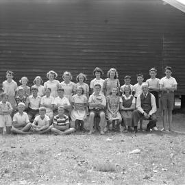 Class Photo, Grades 5-7 , Tewantin State School, Tewantin, 1950
