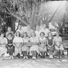 Class Photo, Grade 7, Tewantin State School, Tewantin, 1952