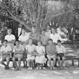 Class Photo, Grade 8, Tewantin State School, Tewantin, 1952