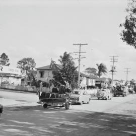Participants, Coronation Day Parade, Gooloi Street, June 1953