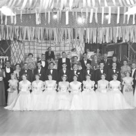 Masonic Debutante Ball, RSL Memorial Hall and School of Arts, Tewantin,  4 September 1953