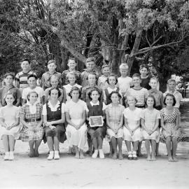 Class Photo, Grade 6, Tewantin State School, Tewantin, 1953