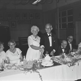 Order of the Eastern Star Installation banquet, RSL Memorial Hall and School of Arts, Tewantin, 1954