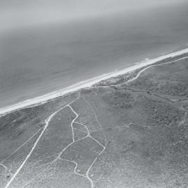 Aerial view, David Low Way, Marcus Beach, 27 November 1970