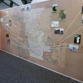 Historypin discovery map, Noosa's War Front Exhibition, Noosaville Library, Noosaville, 20 November 2015