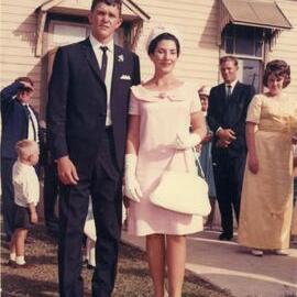 Ben and Sandra French, Cooroy Memorial Hall, 8 January 1966