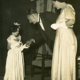 Children's Debutante Ball, Memorial School of Arts, Pomona, ca 1950s