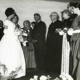 Pat Wood, Church of England Debutante Ball, Pomona, ca 1963