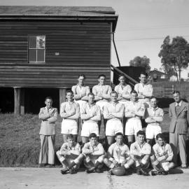 Team photo, Pomona Football Club, Pomona, 13 June 1953
