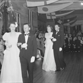 Participants, Noosa Show 'Popular Girl' Ball, Pomona Memorial School of Arts, 6 Reserve Street, Pomona, 5 August 1949