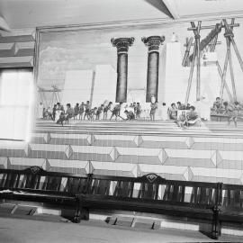 Mural, interior, Cooroora Masonic Temple, 9 Station Street, Pomona, 1948