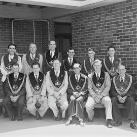 Office Bearers, Hibernian Society, St Patrick's School, Pomona, 1952
