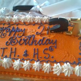 Cake, Tewantin Historical and Heritage Society 21st Birthday, Noosa River, Tewantin, 12 June 2018