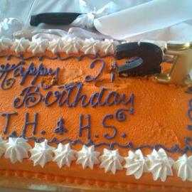 Cake, Tewantin Historical and Heritage Society 21st Birthday, Noosa River, Tewantin, 12 June 2018