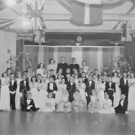 Attendees, Roman Catholic Children's Debutante Ball, Majestic Theatre, Pomona, 1948