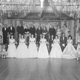 Attendees, Church of England Debutante Ball, Majestic Theatre, Pomona, 1962