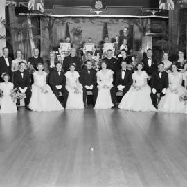 Attendees, Church of England Debutante Ball, Majestic Theatre, Pomona, 1952