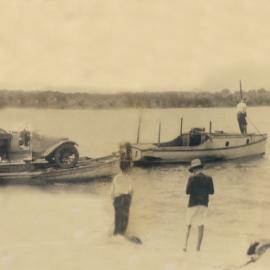 Early ferry, 'Miss Eumundi'  and 'The Shiela,' Noosa River, Noosaville