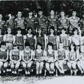 Class photo, Grade 10, Pomona State High School, Pomona, 1969