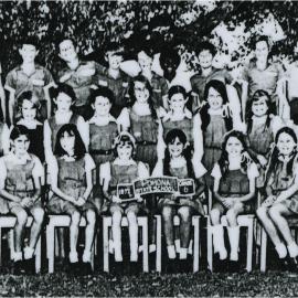 Class photo, Grade 6, Pomona State School, Pomona, 1972